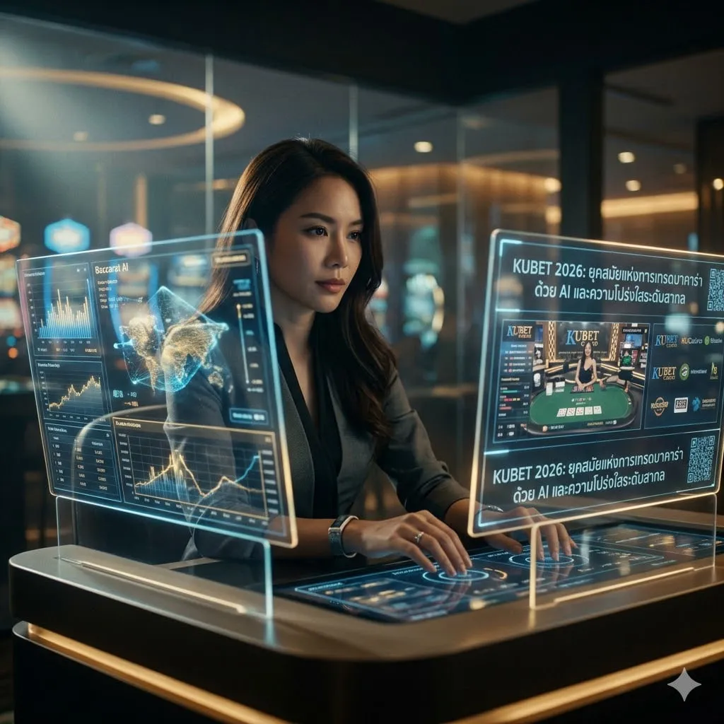 KUBET 2026: ยุคสมัยแห่งการเทรดบาคาร่าด้วย AI และความโปร่งใสระดับสากล